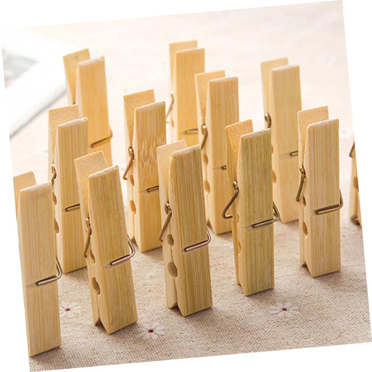 ABOOFAN 100stücke Holz Wäscheklammern Für Wäscheleinen Langlebig Befestigen Von Kleidung Decken Und Steppdecken Winddicht Und Kratzfrei