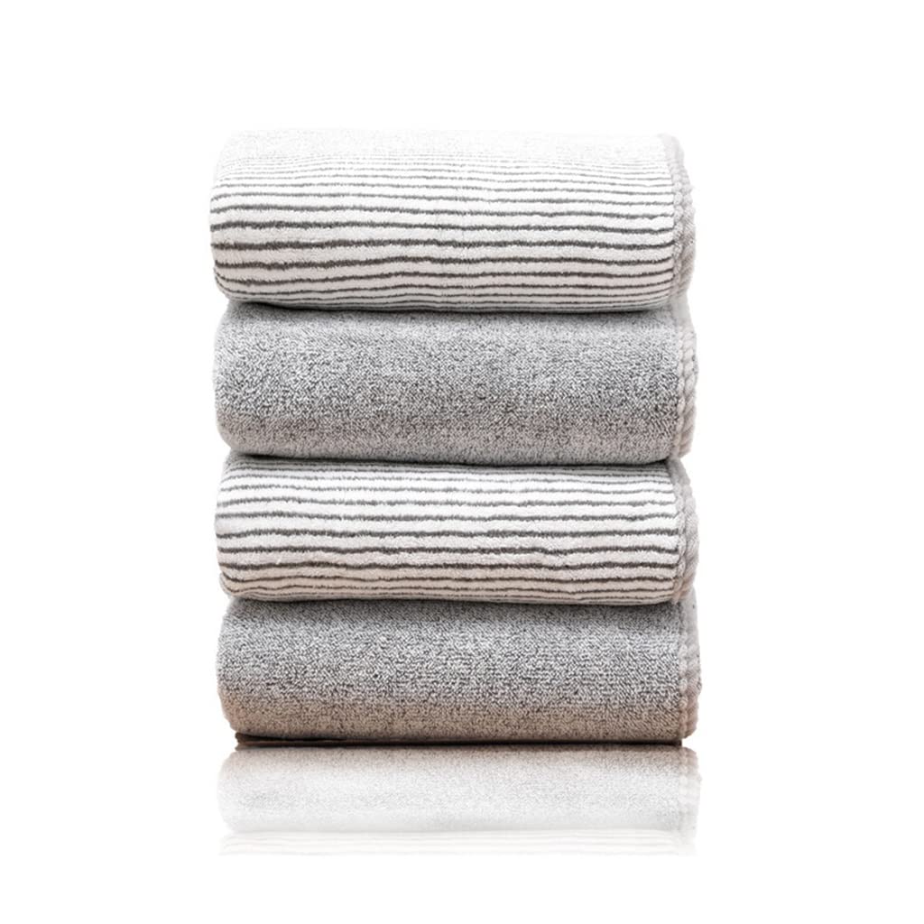 Serviette de bain charbon de bambou pour salon de beauté et bien-être