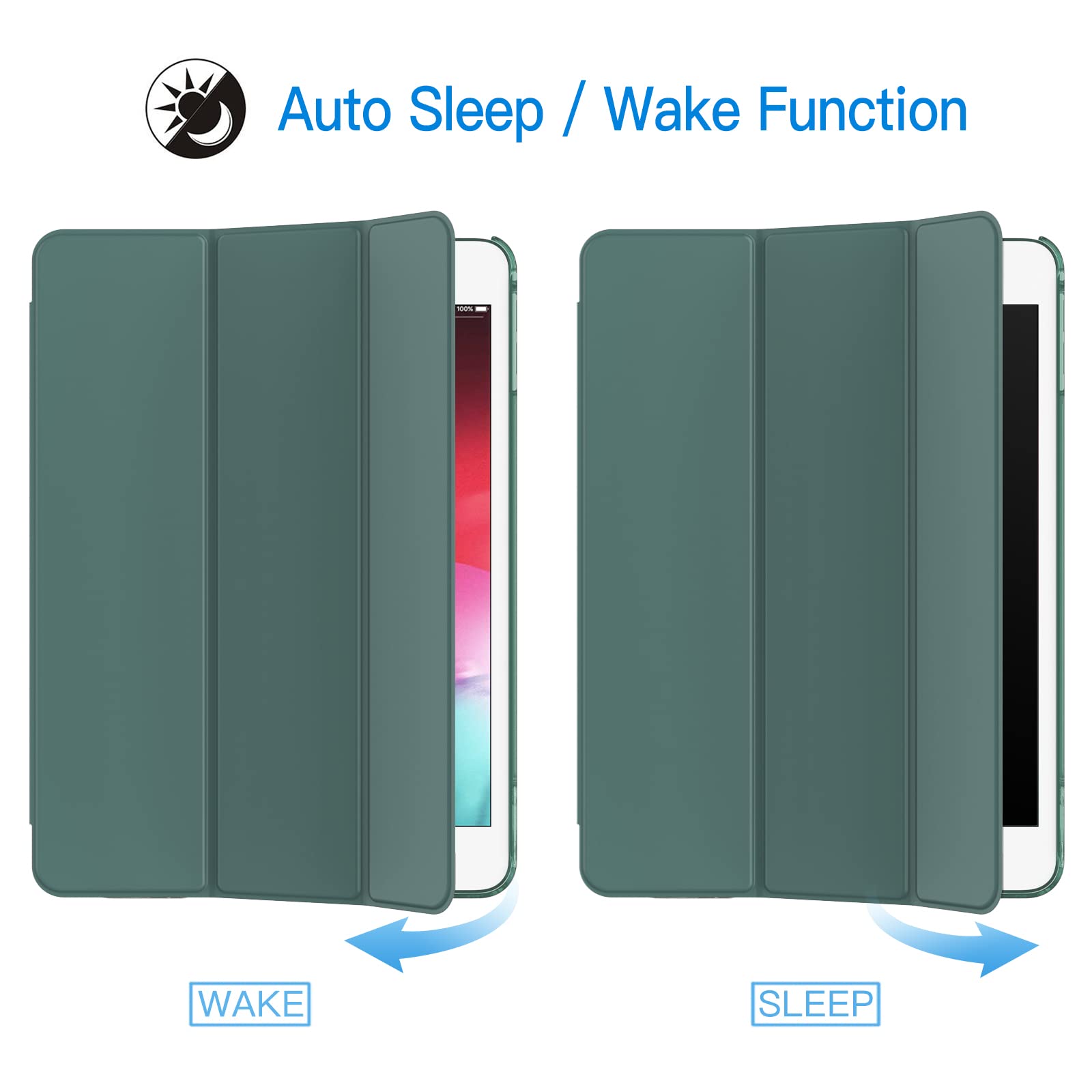 Amazon.com: JETech Case for iPad mini 4, Smart Cover with Auto
