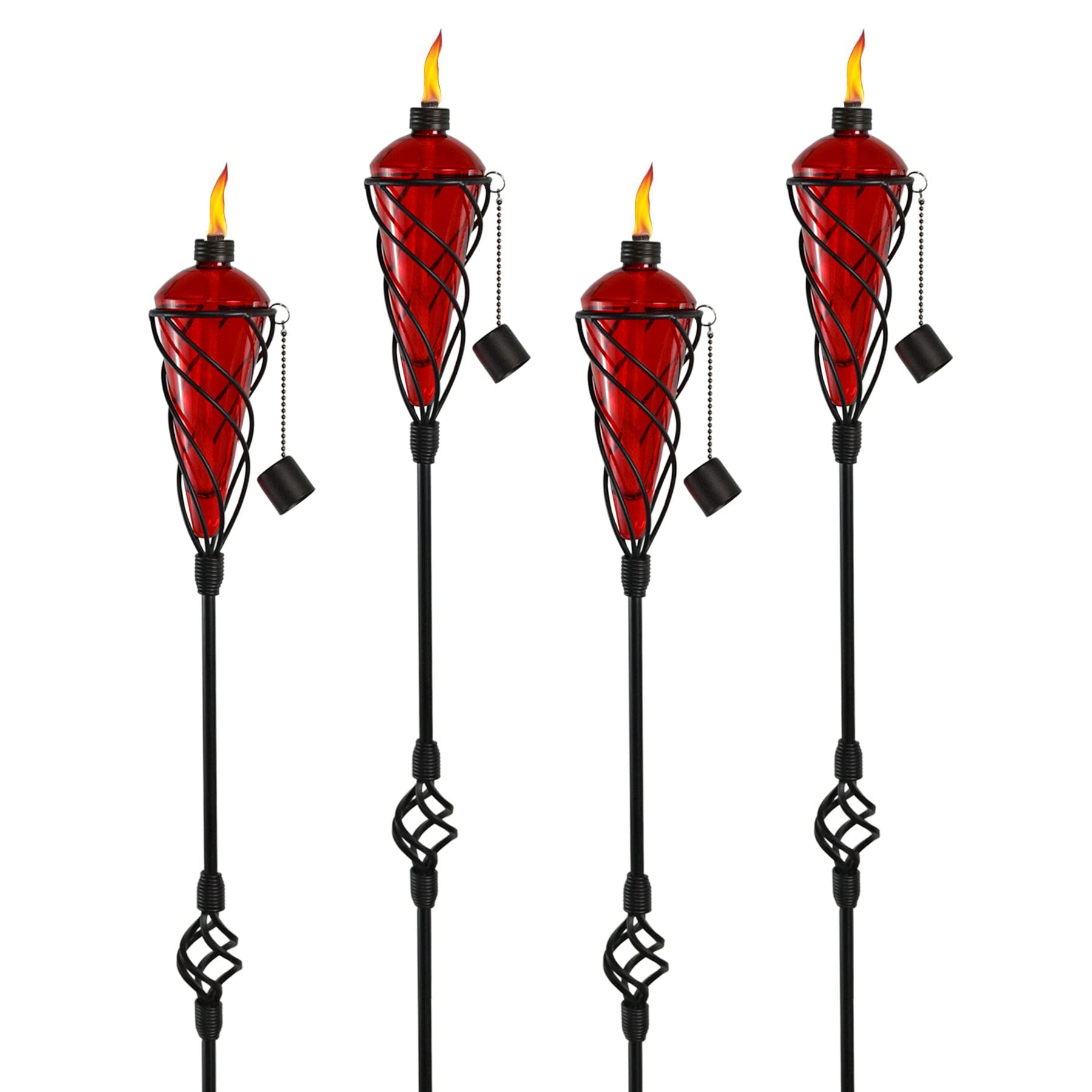 WESTHILL ウエストヒル ランタン・バーナー Amazon.com : Westcharm 4 Pack 60 Inch Glass Garden Torch Light