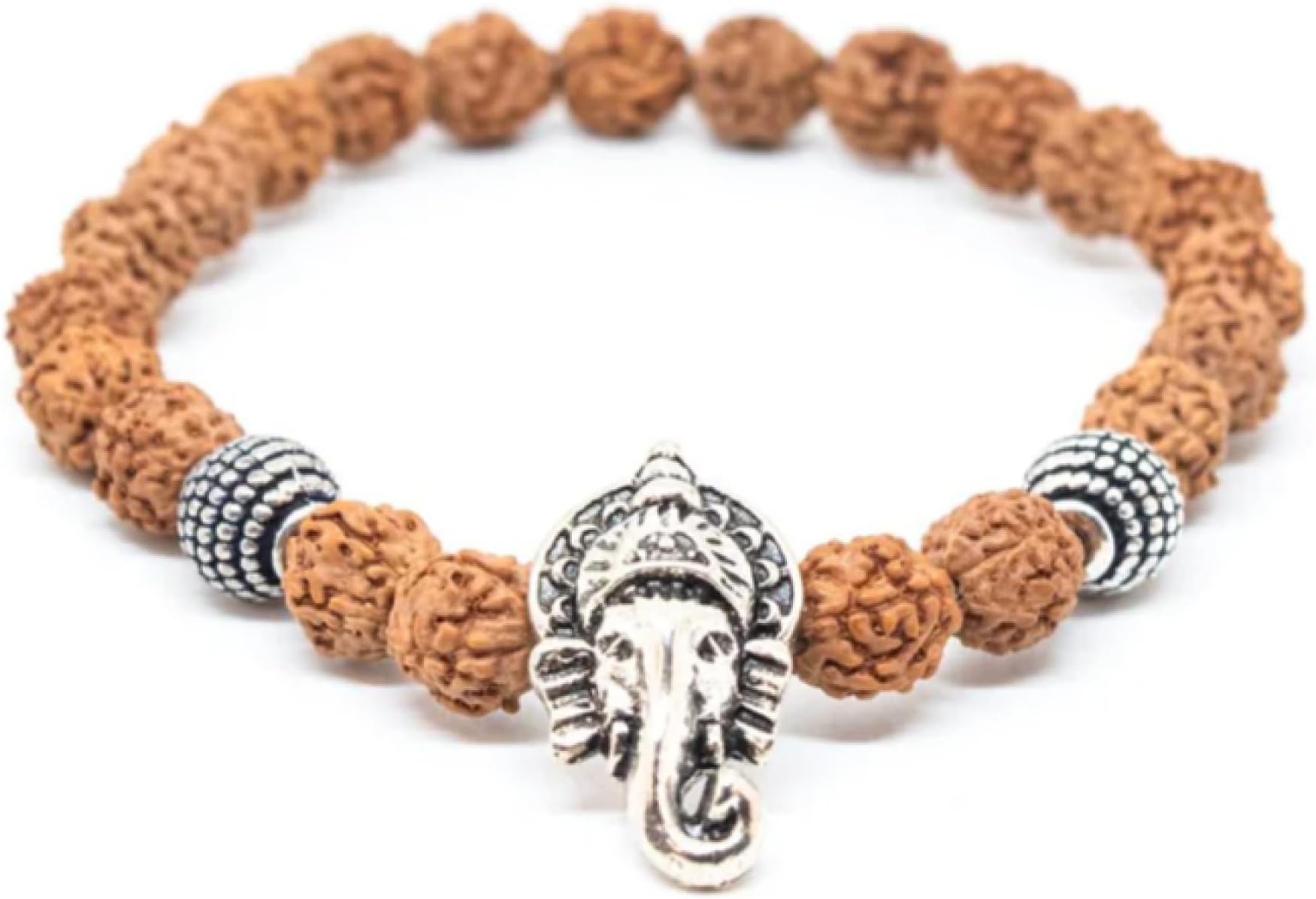 Swaha 5 Mukhi Rudraksha Bracelet | Original Lab Certified Rudraksha Bracelt For Men & Women