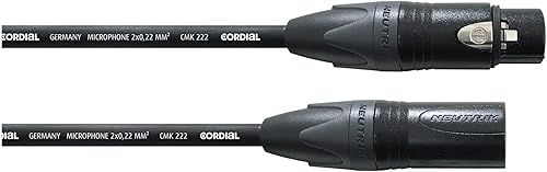 Cordial Peak CPM XLR 3-Pin XLR 3-Pin schwarz Kabel Audio Cordial Peak CPM XLR 3-Pin XLR 3-Pin schwarz Kabel Audio