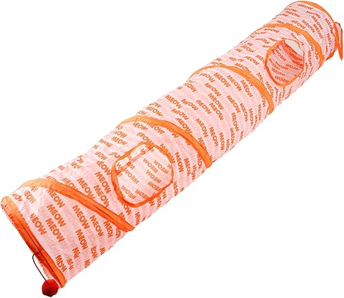 LLHGTHG Túnel para gatos, juguetes de túnel de conejo, juguetes para mascotas, túnel de juego para gatos con 1 bola de juego, juguetes para gatos,