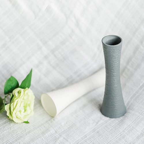 Miniatura 4 de Sziqiqi Juego de jarrones pequeños de cerámica decorativos, jarrón moderno para decoración del hogar, centros de mesa, centros de mesa, boda, sala