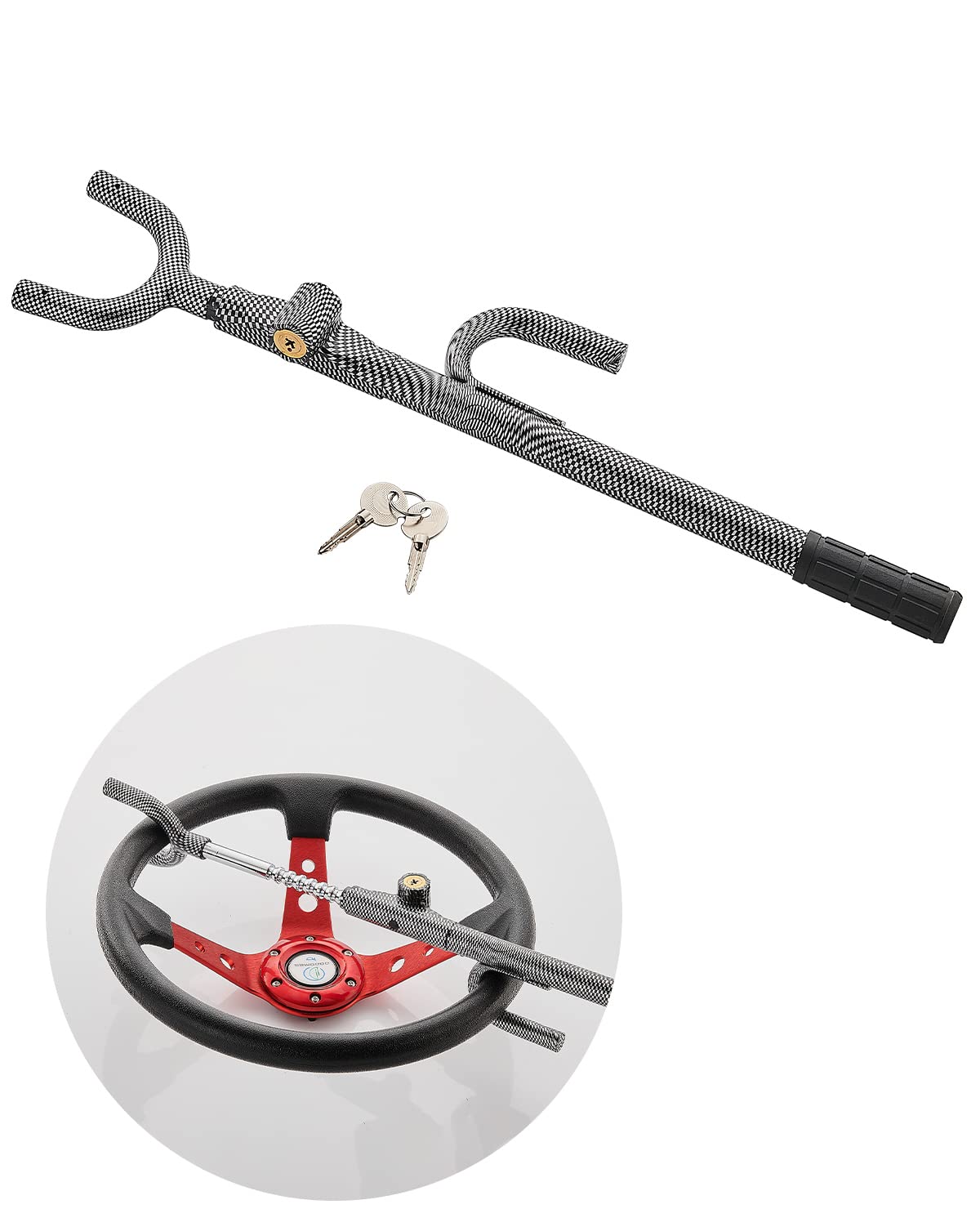 Buy Steering Wheel Lock The Club AntiTheft car Device Car Locks Heavy