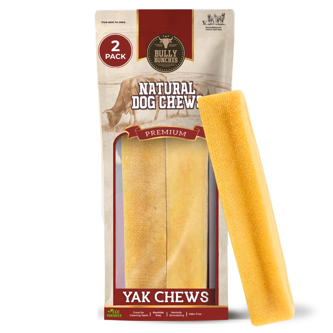 Bully Bunches Medium Yak Chews 2-Pack