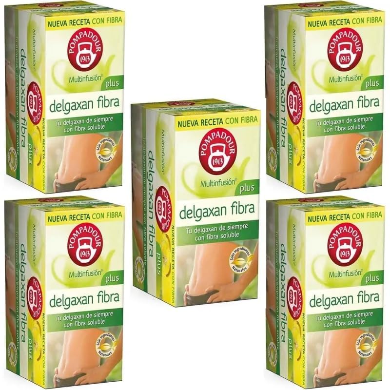 Delgaxan Fibra Plus Pompadour tisane transit 5 boîtes