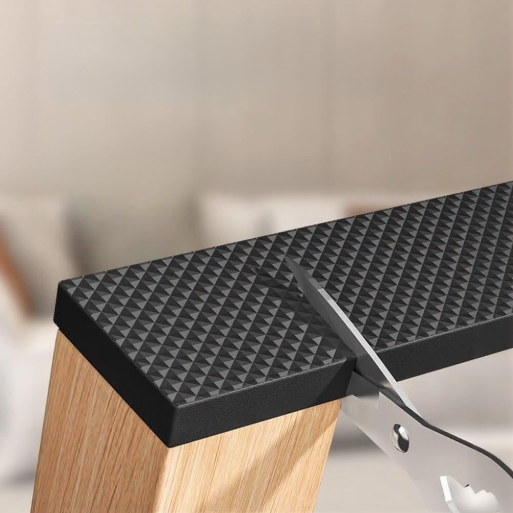 Tapis de meubles autocollant KiraKira en caoutchouc EVA de 6 mm pour protéger les sols rouleau 4m