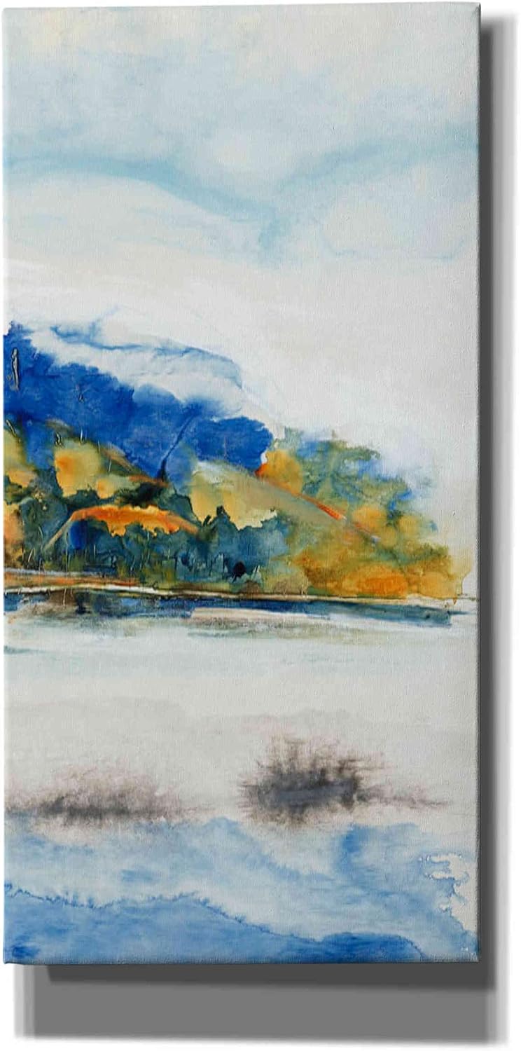 Epic Graffiti 'Island Mist III' by Tim O'Toole Canvas Wall Art, 12"x24"