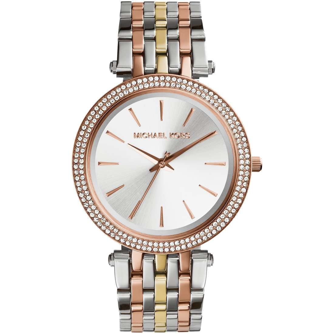 Michael Kors Reloj analógico para Mujeres. de Cuarzo con Correa en Acero Inoxidable MK3203