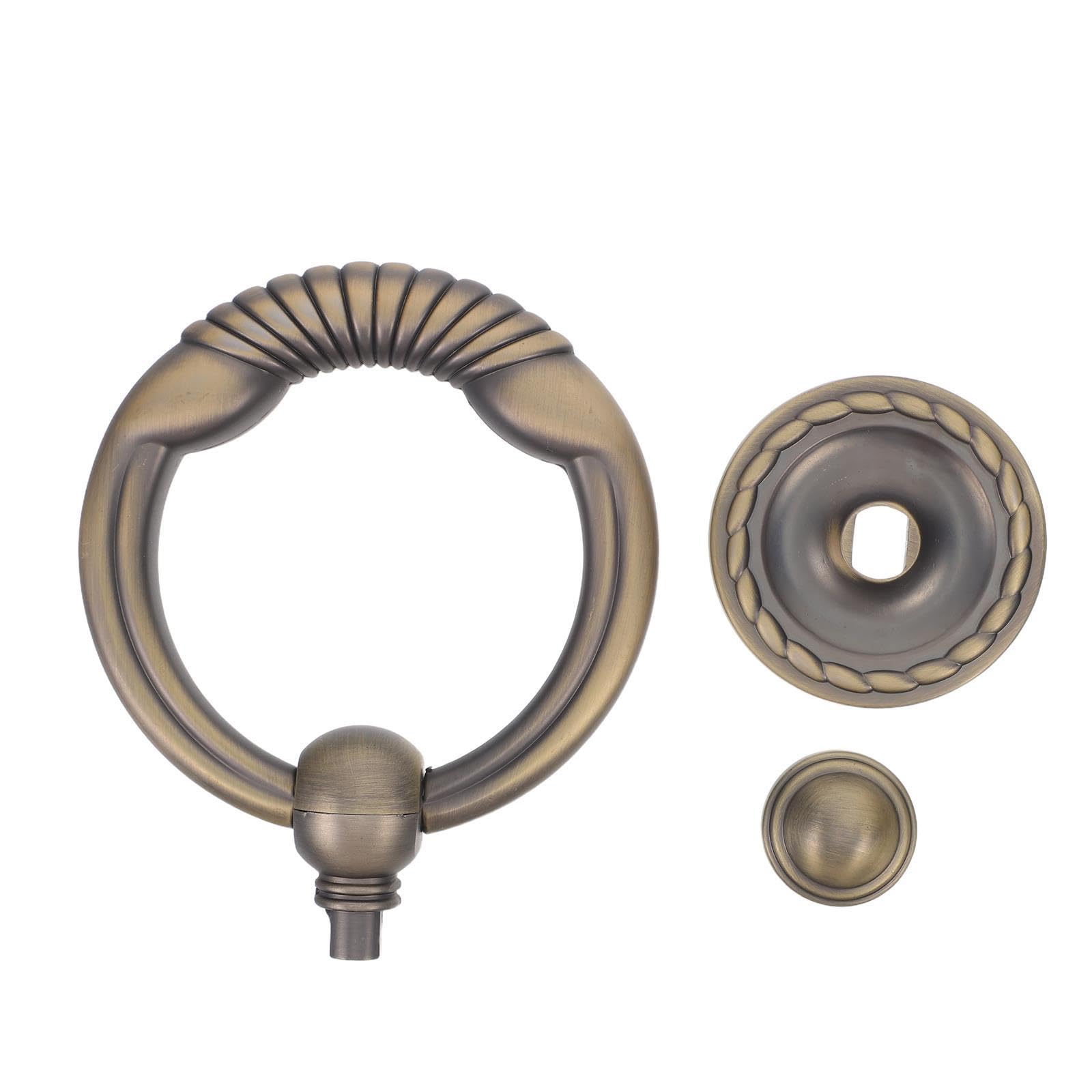 Heurtoir de porte anneau quincaillerie decorative exterieure zinc