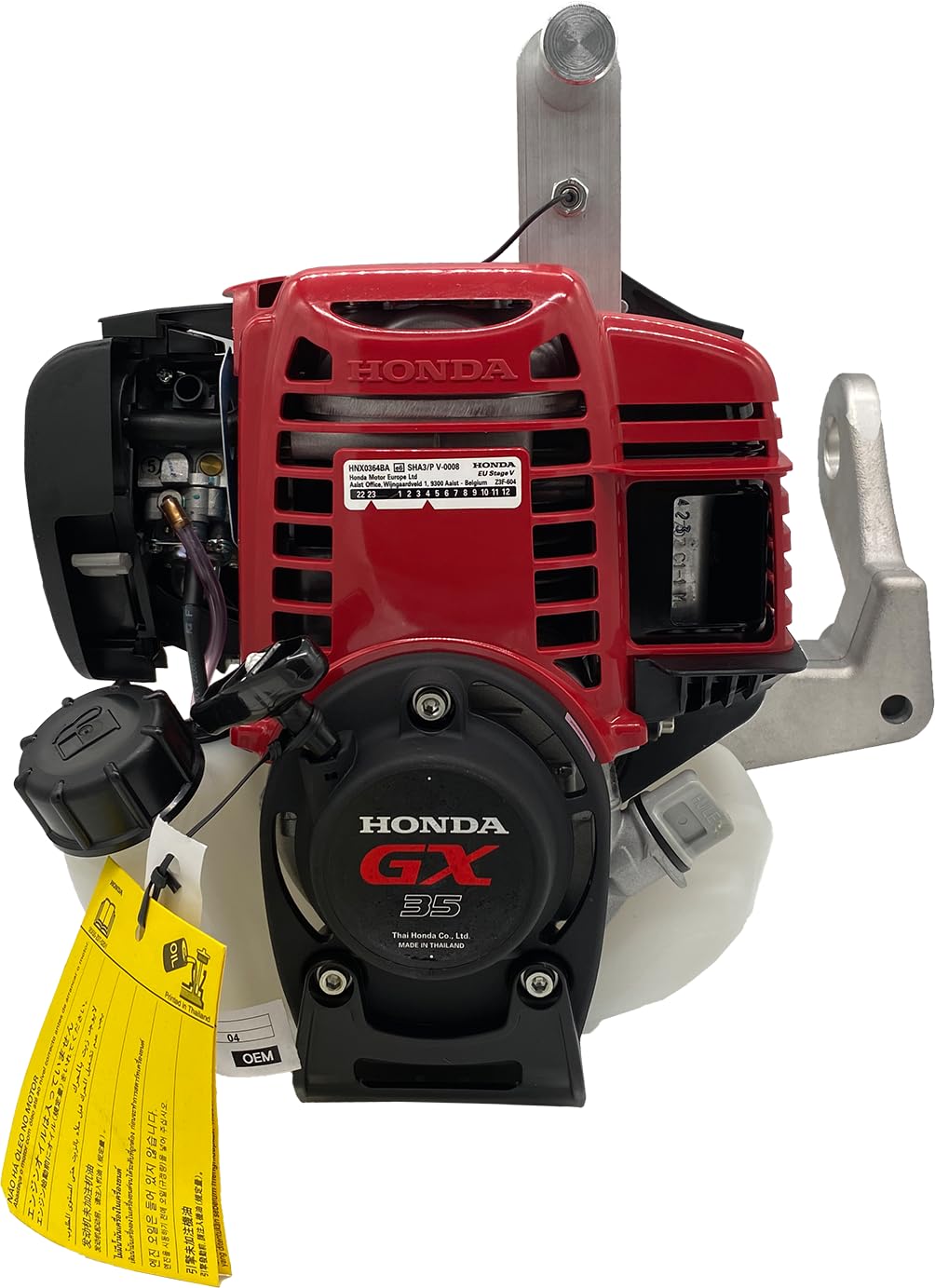Berger + Schröter | Motor-Spillwinde mit 2 PS Motor, 47,9ccm, GX 50, Zugkraft von bis zu 1.000 kg, Forst Seilwinde, Motorwinde für Boot, Holz, Fahrzeug