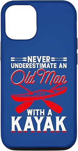 Miniatura 4 de iPhone 11 nunca subestimes a un anciano con un kayak - divertido estuche de kayak