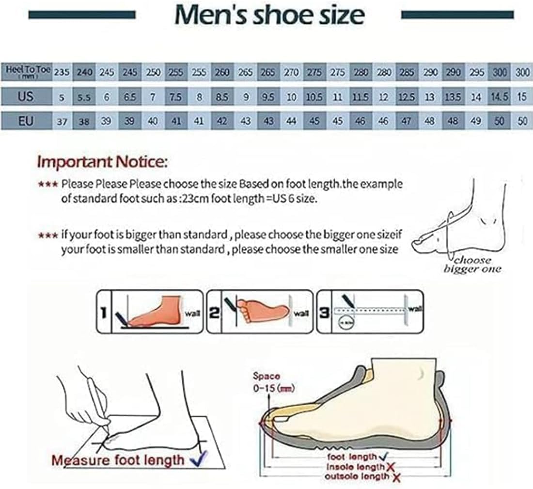 Men's Comfortable Waterproof Breathable Orthopedic Walking Shoes,Orthopedic Walking Shoes Slip On Hiking Shoes for Men - Image 4