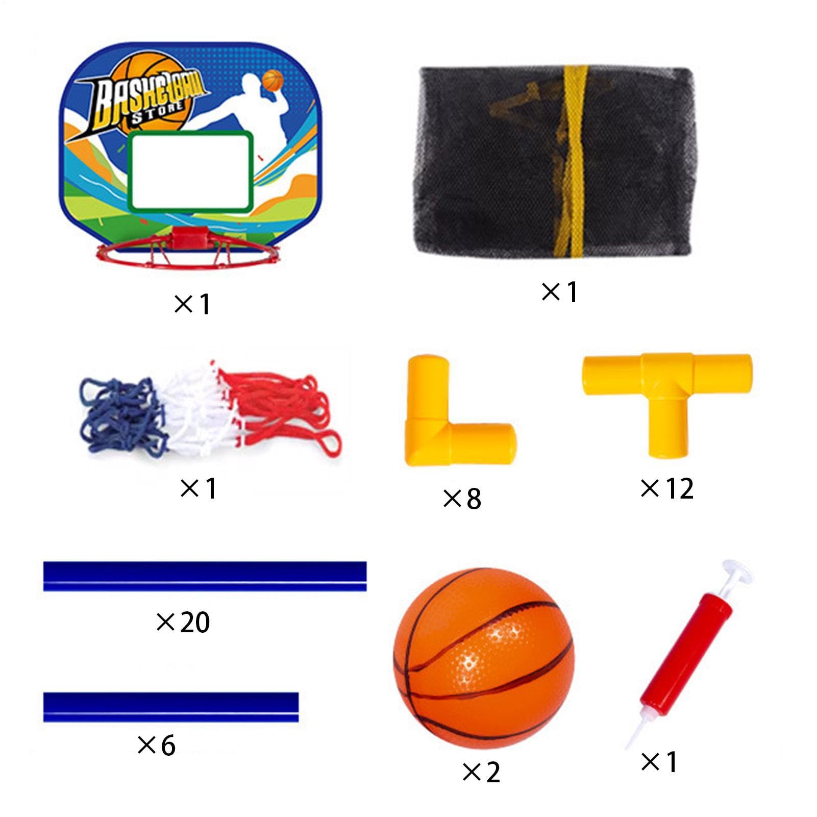 Kinder Basketballspiel Mit Ring Tragbare Sportspiele Mit Einer Luftpumpe | Basketballring Kinder Für Im Freien, Hinterhof, Kinderspielplatz, Park, Camping, Partys, und Karneval