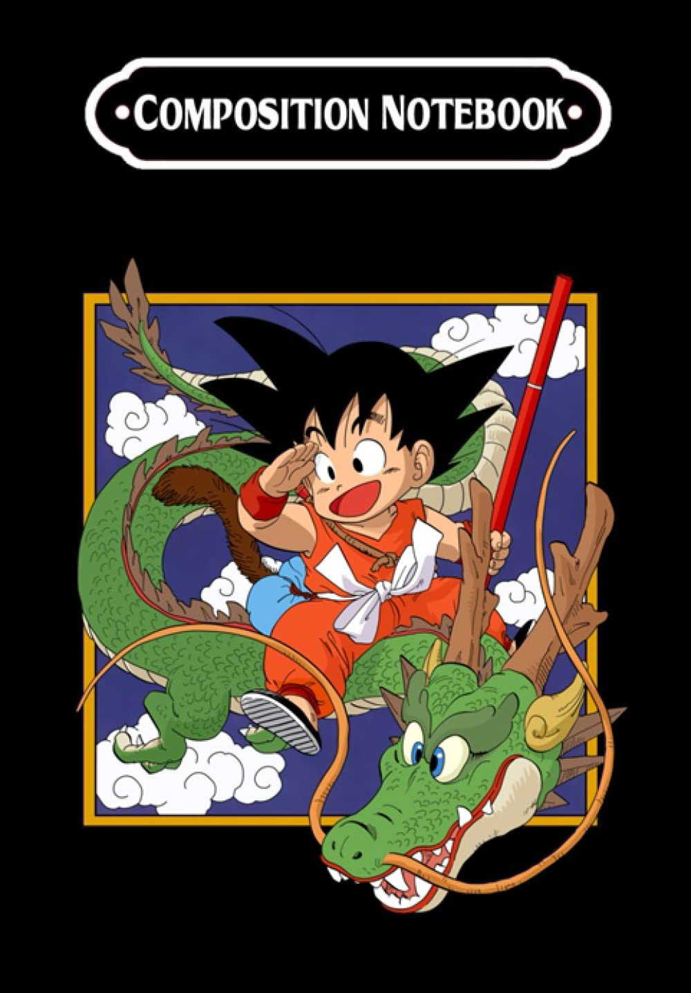 Composition Notebook: gokuz Dragonballz Classic, Journal 6 x 9, 100 Page Blank Lined Paperback Journal/Notebook