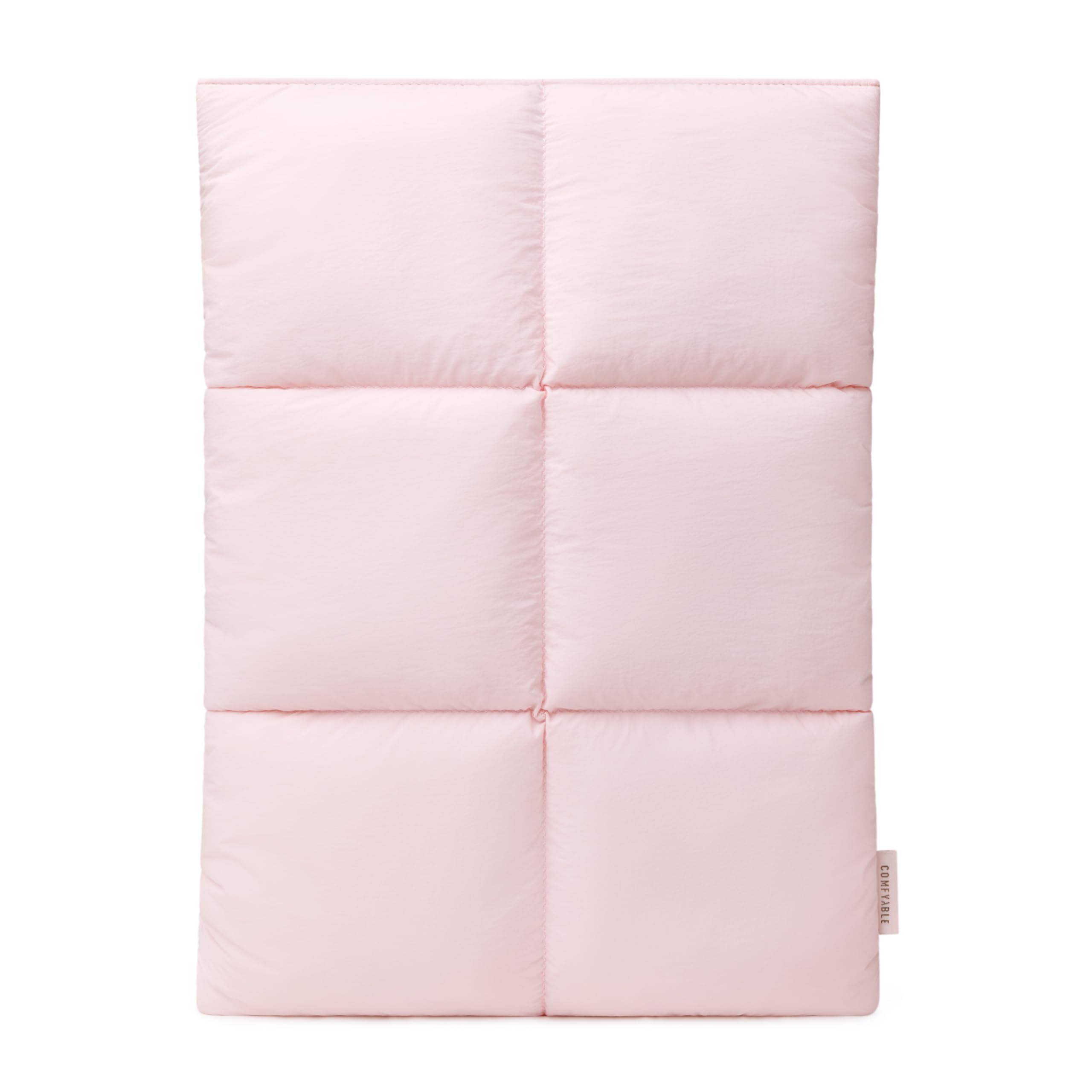 Comfyable Housse Ordinateur Portable 13-14 Pouces Compatible avec MacBook Air 13‘’ M5 2026 M4 M3 M2 M1 & MacBook Pro 14‘’ M5 Pro/Max, Fermeture Magnétique, Nylon, Rose Clair