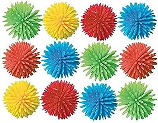 Amscan 390640 Fun-Filled, Wooly Balls, Party Supplies, Primary Colors - Assorted, 32 mm 12 Count
