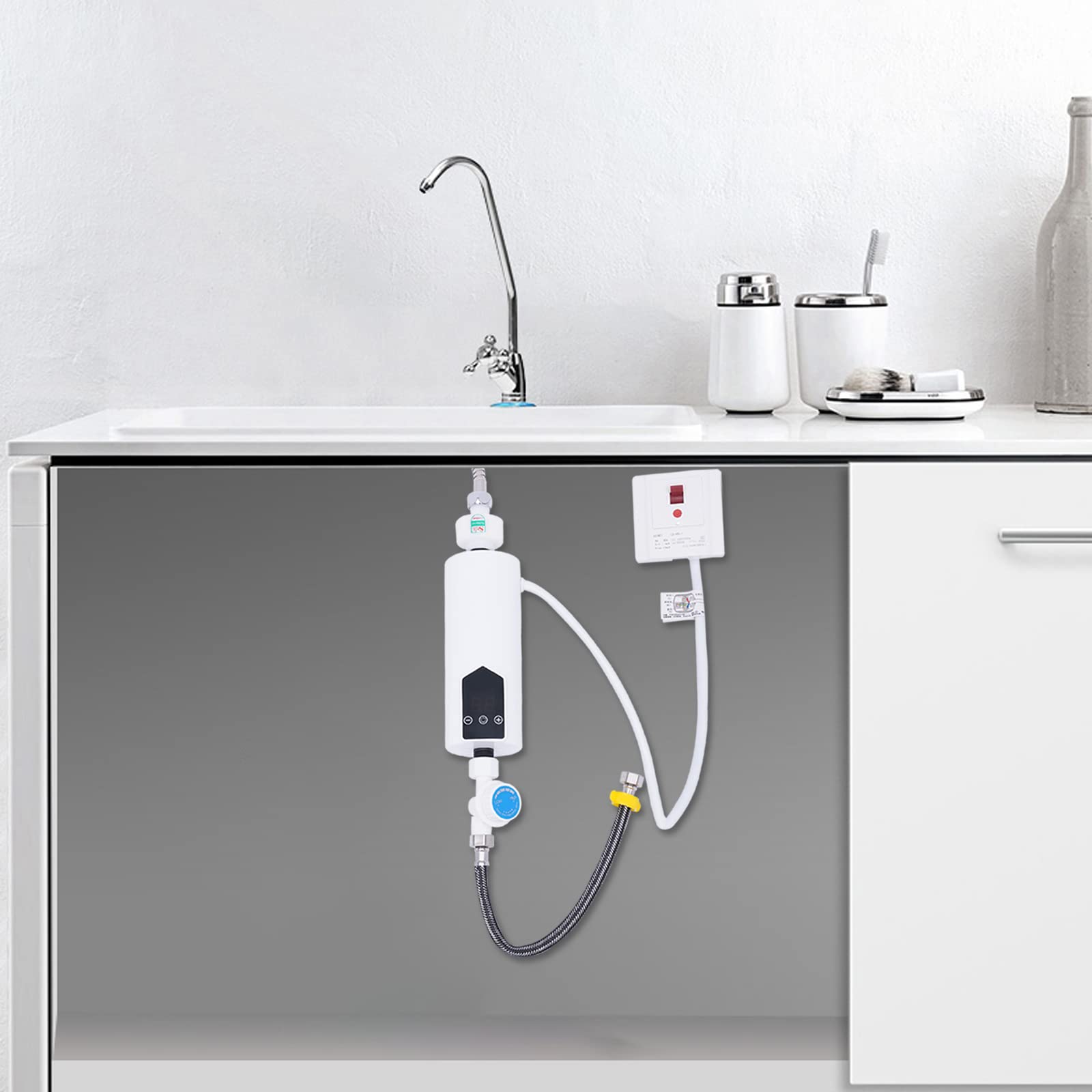 Bosch elektronische kleine boiler Standaard 5 Liter, Übertischspeicher wit