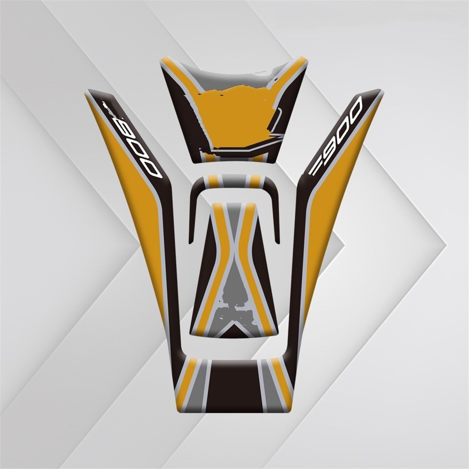 for F900XR F900 XR F 900 2020 Motorcycle Stickers Fuel Tank Sticker Fishbone Decals Pad Fairing Sticker(Color8)