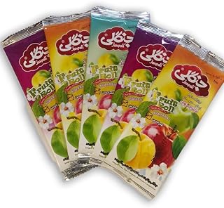 Jangali Lavashak fruit Roll Ups Apricot, Apple & Plump-Pack Of 2-100% Natural Ingredients- No Added Sugar- 10piecesx 2