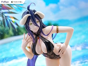 FuRyu TENITOL TALL　アルベド 表情パーツ付き　フィギュア Amazon | Furyu TENITOL TALL オーバーロード アルベド 完成品