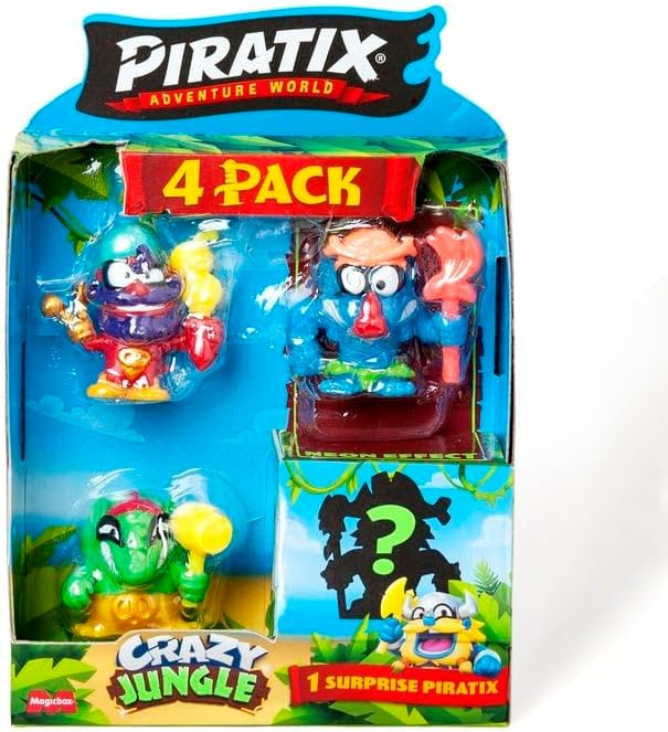Pyratix Crazy Jungle (Pack of 4)
