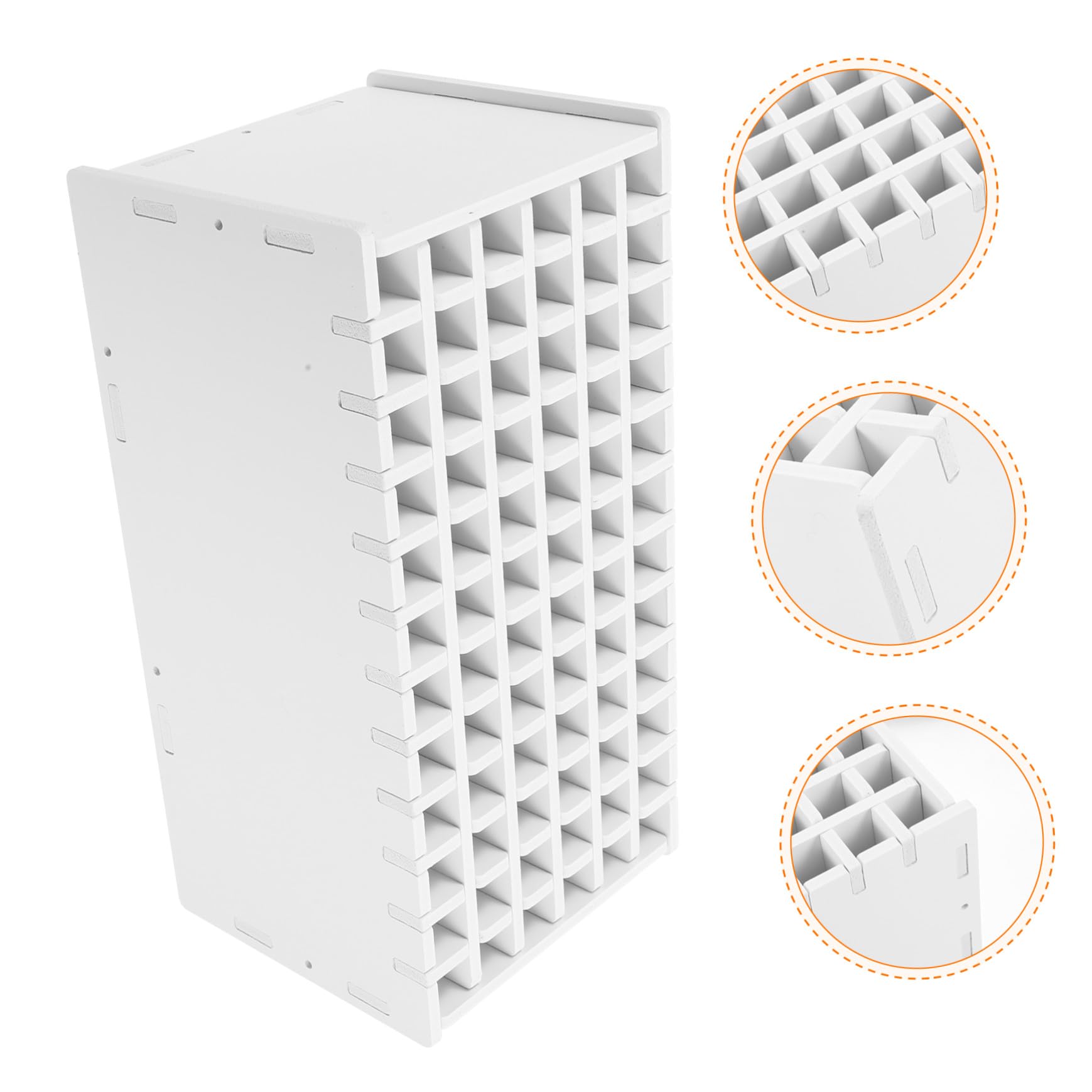 MAGICLULU Portapenne Scomparti Trasparenti Organizer da Scrivania Portaoggetti Multiuso per Cancelleria Design Elegante e Moderno Adatto Uffici e Studi