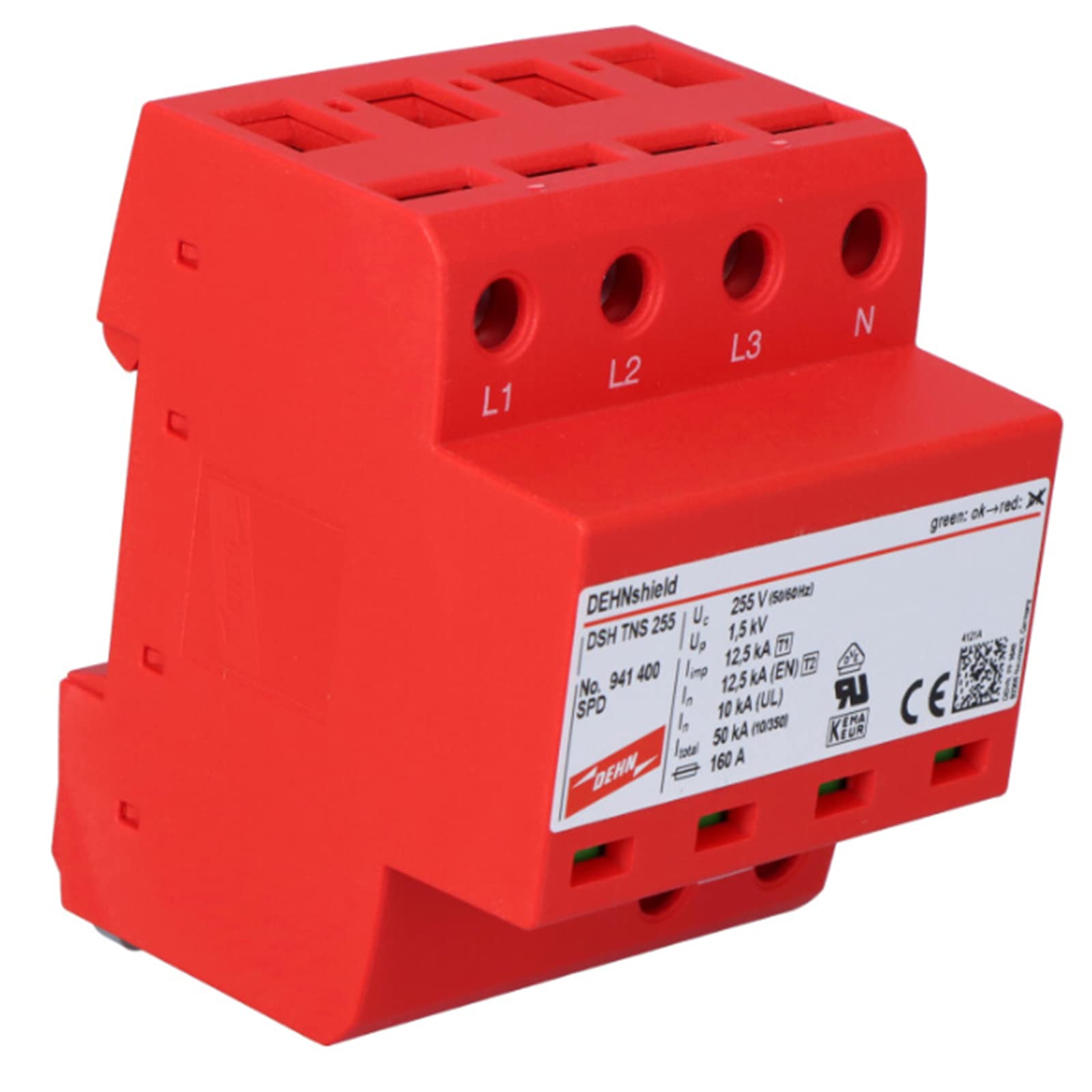 Dehn 941400 – Shield TNS 255, Kombi-Ableiter