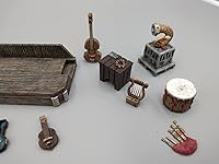 Vista 4 de 3DEGOS Music and Sound Furniture DND Terrain for Dungeons and Dragons, D&D, Pathfinder, Warhammer 40k, Miniatures, Age of Sigmar, Tabletop, D and D