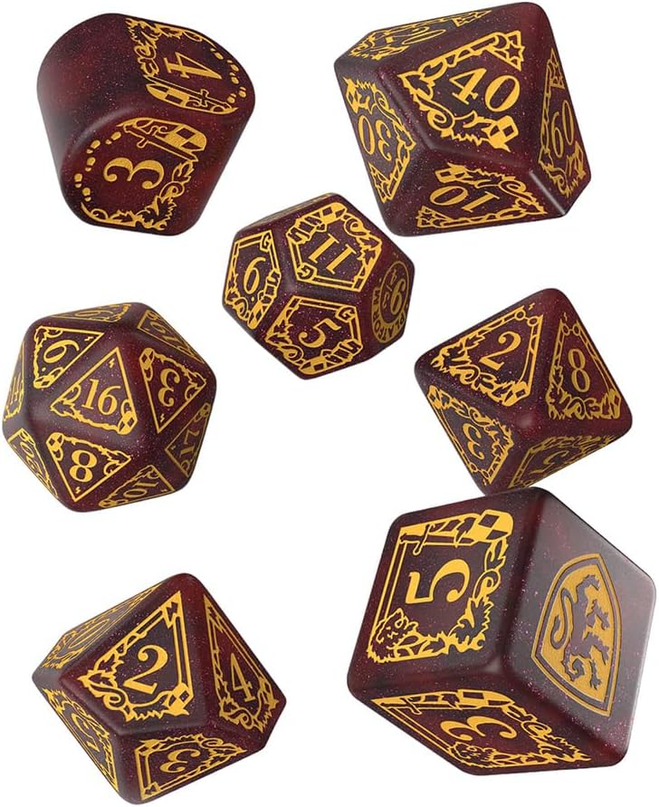 Harry Potter Gryffindor Modern Dice Red