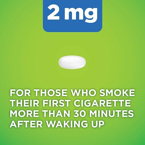 Miniatura 17 de Yaxa Basic Care Mini pastilla de nicotina Polacrilex, 2 mg (nicotina), ayuda para dejar de fumar, blanco, menta, 135