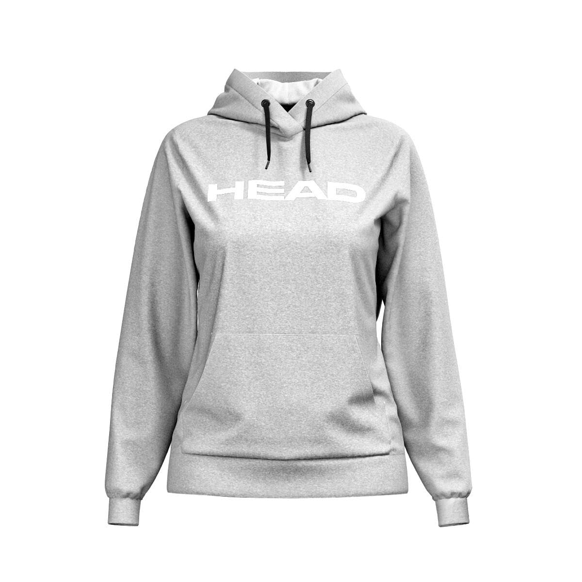 Club Original Hoodie Damska Szara Melanż, Szary Melanż, XL