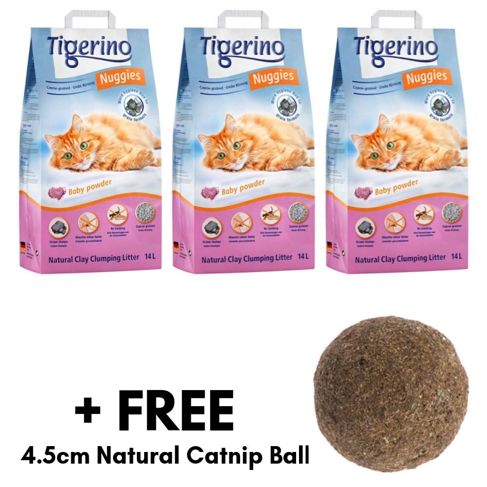 Buy Tigerino Nuggies Coarse Grained Baby Powder Clumping Clay Cat
