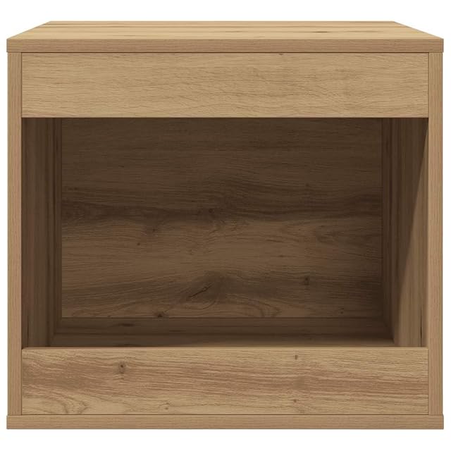 Foto 5 de 8 de vidaXL Mueble arenero para Gatos Madera Roble artisian 47x59x42 cm