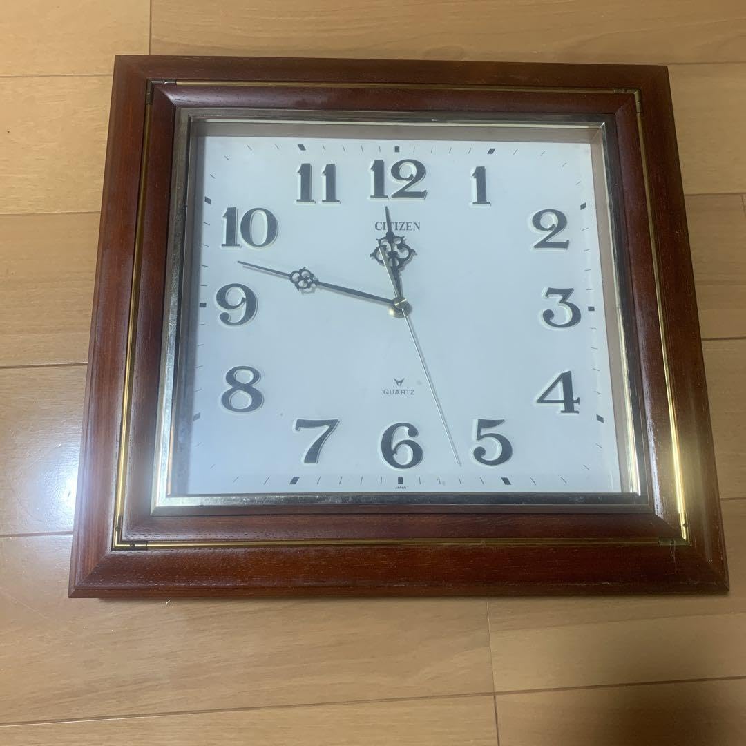 Amazon.co.jp: レトロ シチズン クォーツ 掛け時計 壁掛け時計