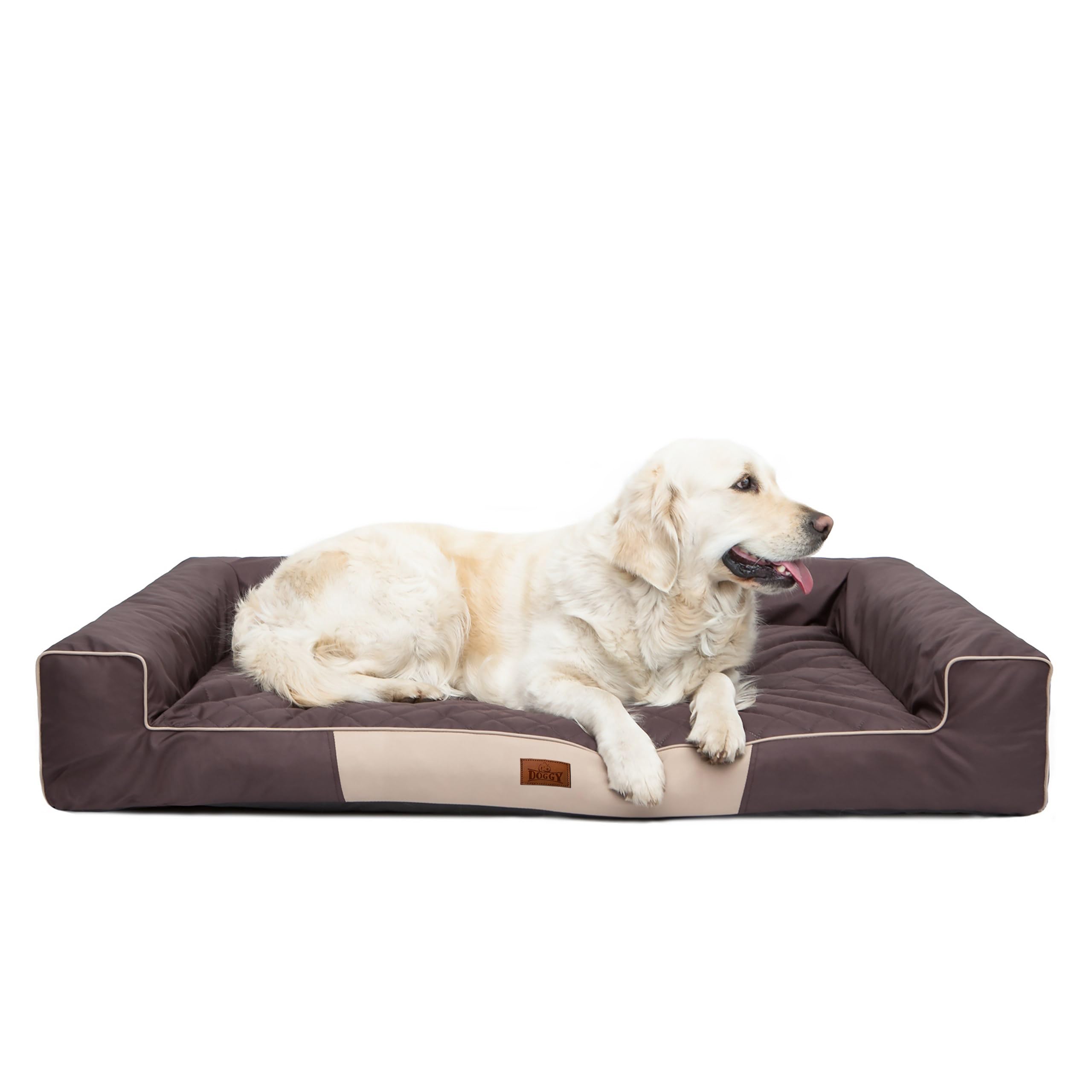 Letto per animali domestici, cuscino per cani, letto per cani, cuscino per cani, cuccia per cani, letto per cani, materasso per cani, materasso per cani, marrone scuro, L - 80 x 55 cm