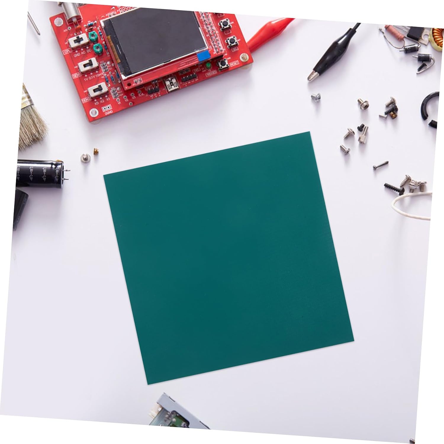 Green Anti Static Desk Mat for Electronics Repair and Soldering