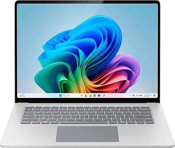 Microsoft Surface Laptop Copilot+ PC 15 Touchscreen Snapdragon X Elite Processor 16GB RAM 256GB SSD, Arc Mouse, and Surface Dock (Surface Dock 2, Black Mouse)