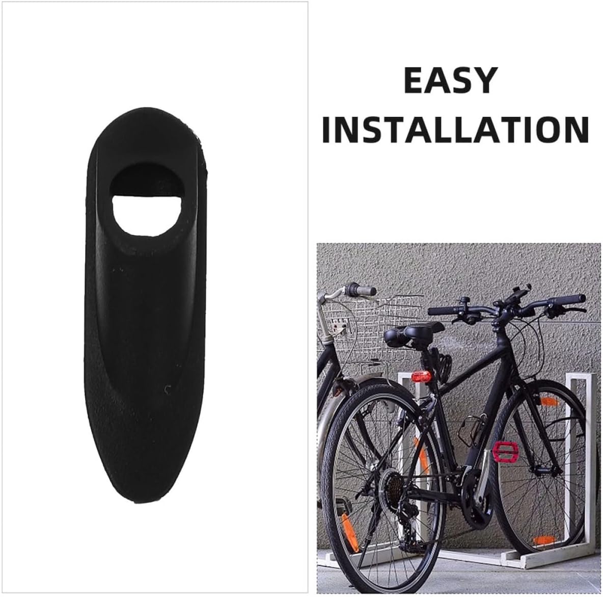 ibasenice 15pcs Bike Frame Embedded Brake Line Pipe Clamp Neat for Brake Cables Organized Design Easy Installation Construction Single Hole Housing Fixing Device