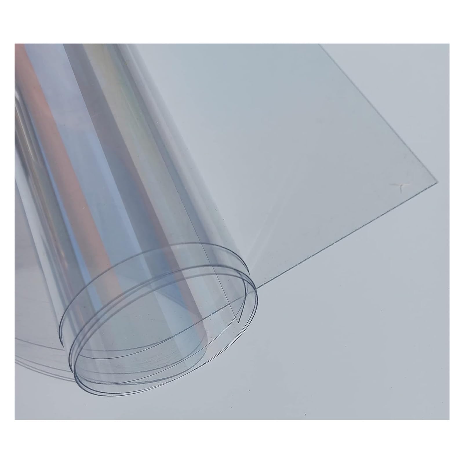 Bâche de toit polycarbonate transparente et imperméable pour serre de jardin et abris extérieurs