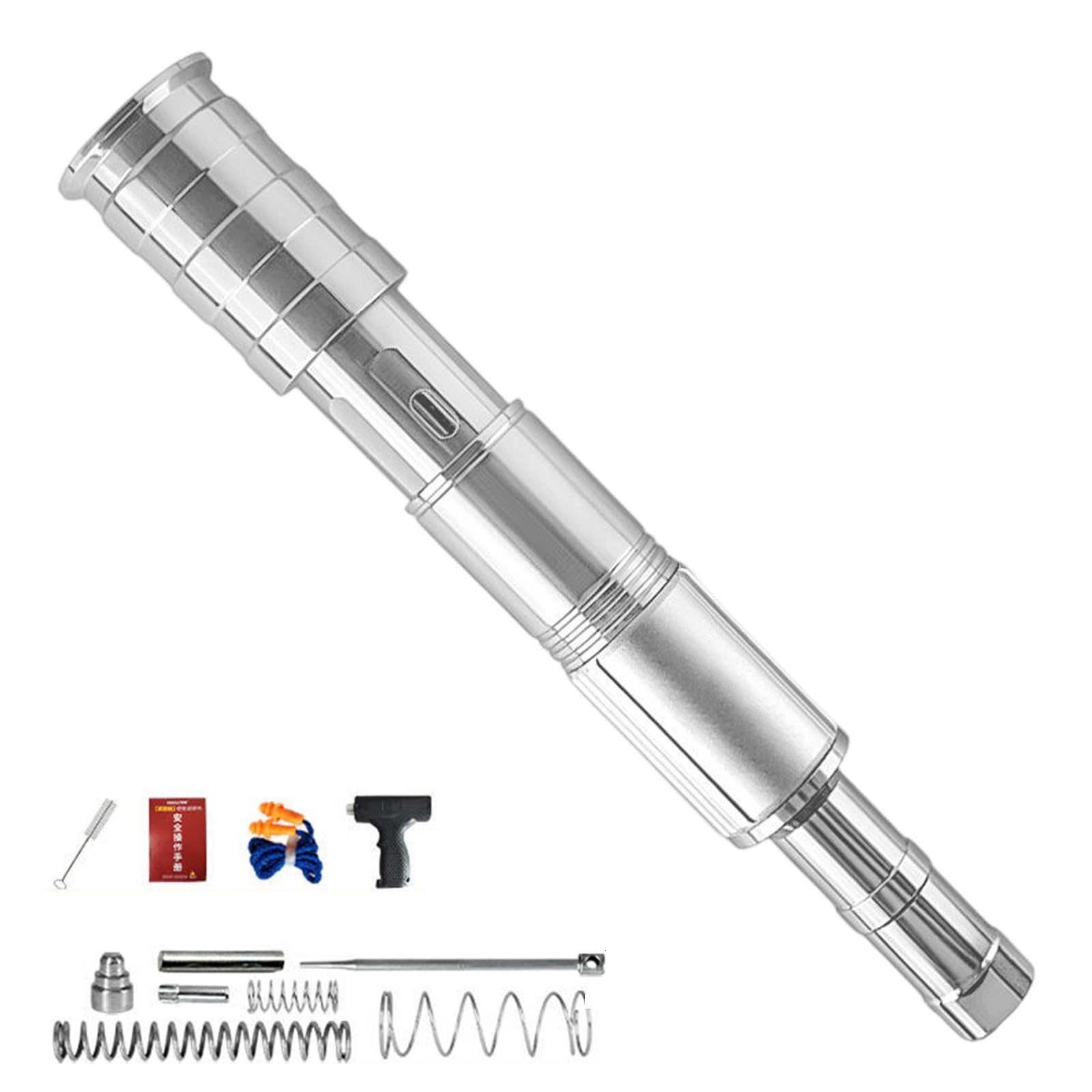 Robust Manganese Steel Fastening Tool with Grip for Secure and Efficient Mounting Reduced Unguis Pipes and Wiring Multiple Materials