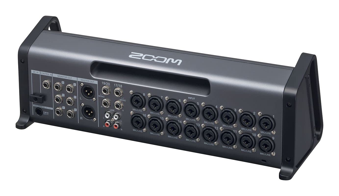 Zoom L-20R Digitales Mischpult – 20-Spur-Aufnahme, IPad-Steuerung, Perfekt Für Live-Auftritte