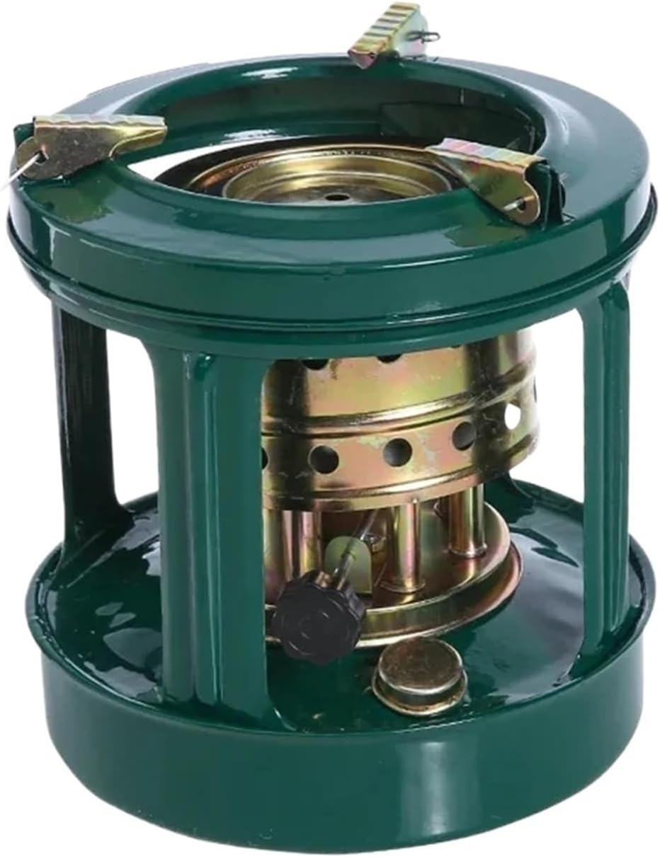 Kerosene Heater, Camping Kerosene Heater Portable Windproof Stove Outdoor Burner Patio Picnic Cooking Paraffin Gear,for Indoor Camping Garage(Round)