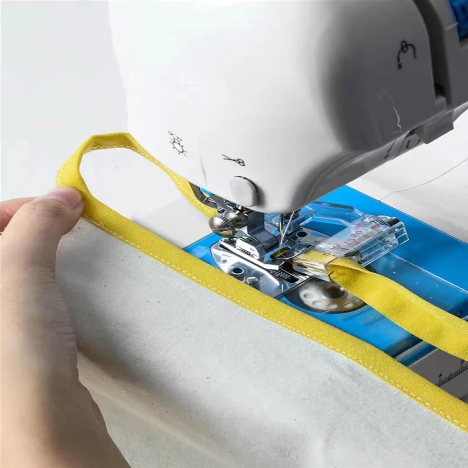 Sewing Accessories for Household Machine Presser Foot Singer Domestic Adjustable Bias Tape Binding Snap Binder Tools Brother DIY