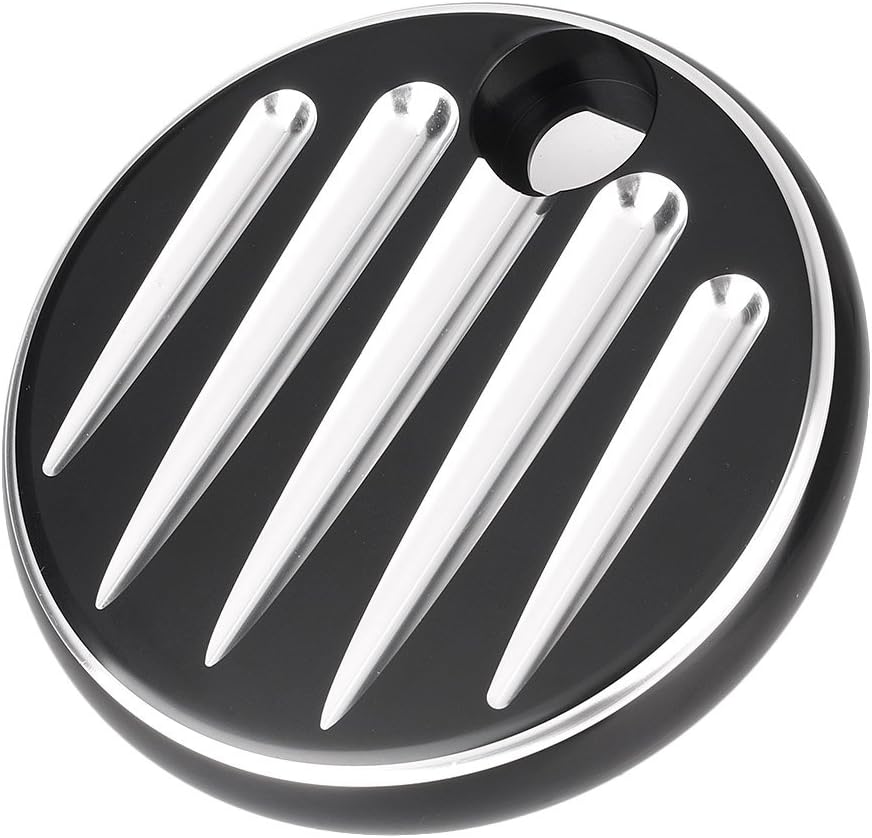 SIKUAI 3Pcs Oil Cap Cover Protector With Switch Cover And Dash Insert for Harley for Touring FLHX FLTRX 2014-2017, Chrome