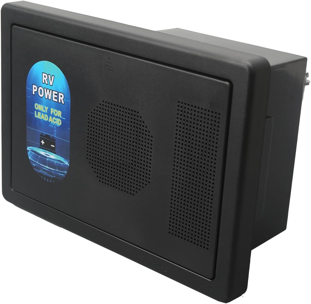 RV Converter Charger WF-8735-AD 30 Amp Power Center Support Auto Detect,35 Amp DC Output,wf-8735 Battery Charger Suitable for RV,Camper,Caravans,Travel Trailer