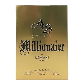 Lomani Ab Spirit Millionaire FOR MEN by Lomani - 3.3 oz EDT Spray