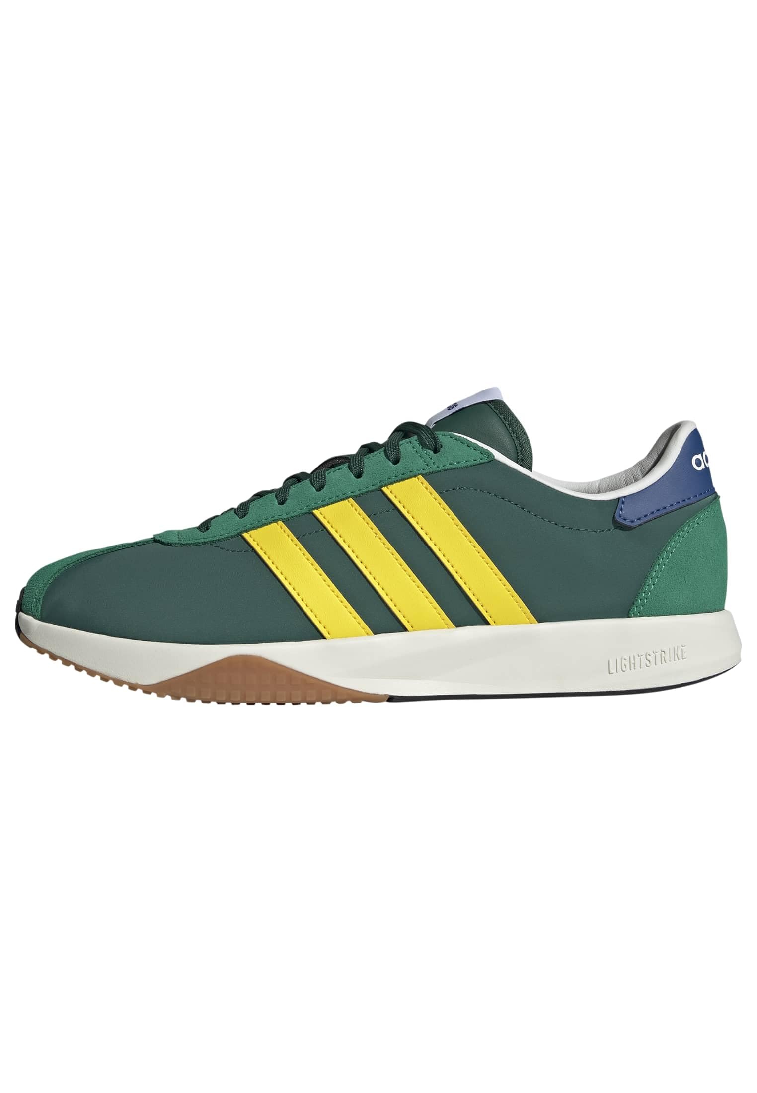 adidas Men's Run 76/26 Shoes, Collegiate Green/Yellow/Court Green, 6 UK