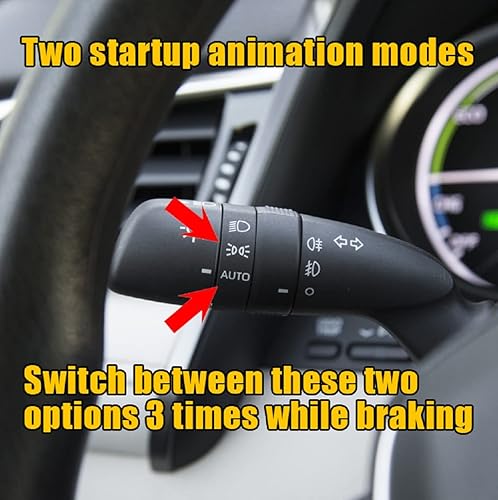 Miniatura 3 de T T-ABC Mods - Luces traseras para Toyota Camry 8 generación 2018-2024 Conjunto de luz trasera LED completa (estilo de cámara-GC)